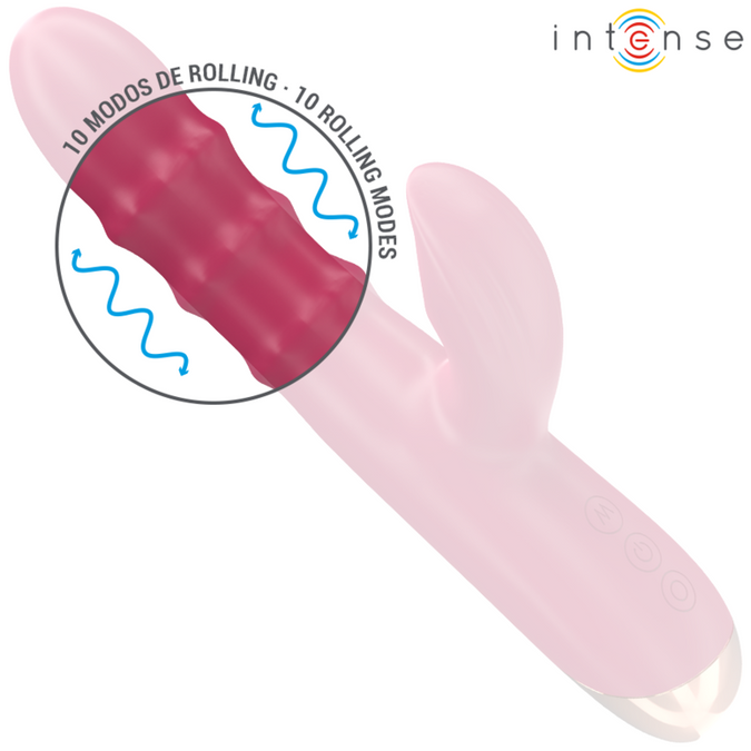 Intense – Chloe Multifunction Vibrator 3 In 1 Red