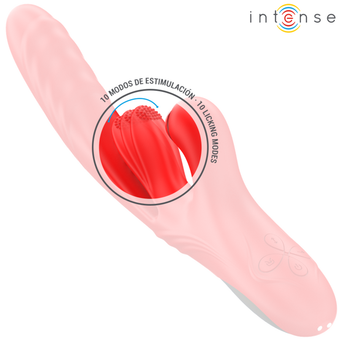 Intense – Rosalia Multifunktionsvibrator 3 in 1 Rot
