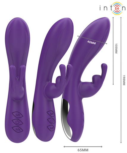INTENSE - RANDALL RABBIT VIBRATOR 10 VIBRATIONS PURPLE