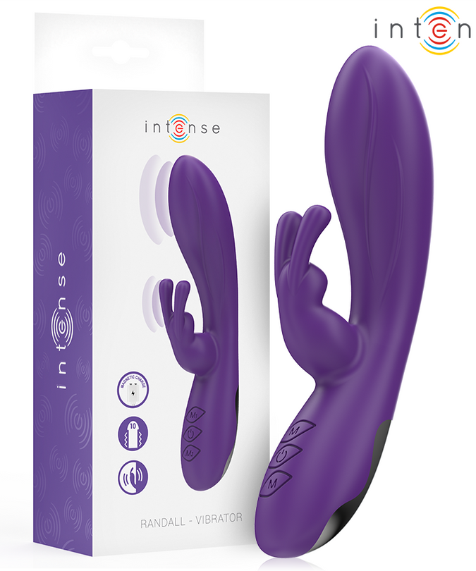 INTENSE - RANDALL RABBIT VIBRATOR 10 VIBRATIONS PURPLE