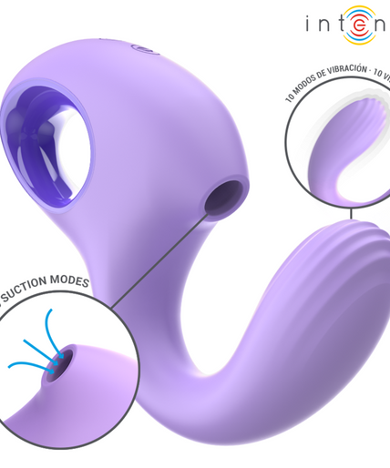 INTENSE - BAXTER VIBRATOR & STIMULATOR VIOLET