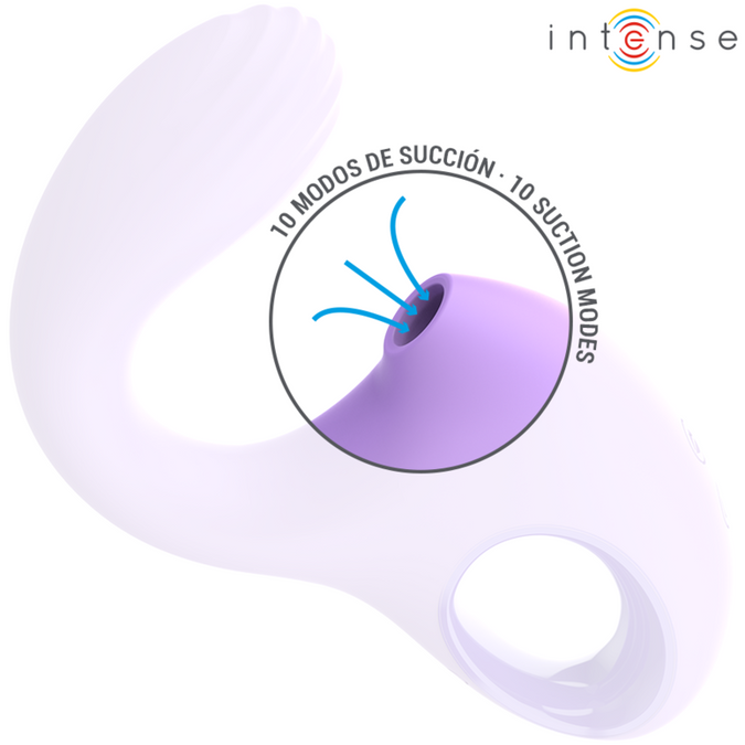 INTENSE - BAXTER VIBRATOR & STIMULATOR VIOLET