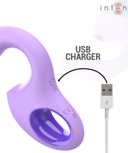 INTENSE - BAXTER VIBRATOR & STIMULATOR VIOLET