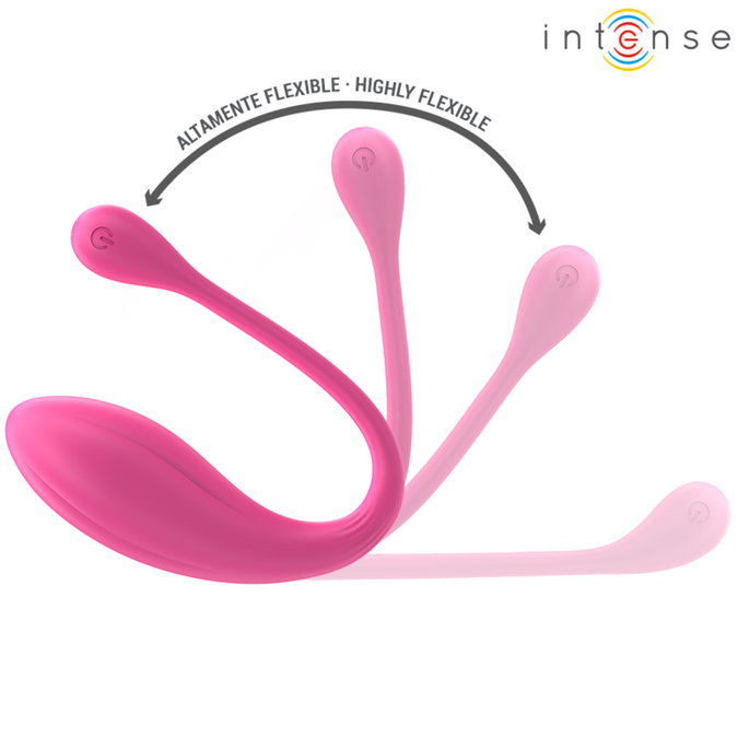 Intense – Janice U Vibrator Double Stimulation 10 Vibrations Pink Remote Control