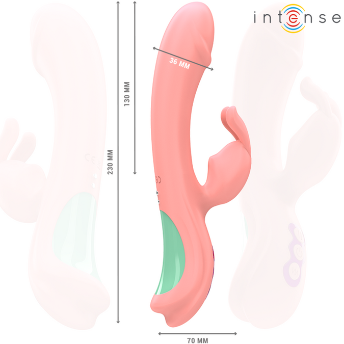 Intense – Rachel Rabbit Vibrator 5 Trillingen Roze