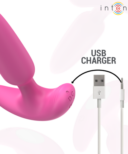 INTENSE - ROSS ANAL PLUG 10 VIBRATIONS PINK REMOTE CONTROL