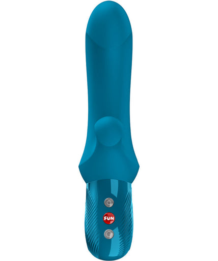 FUN FACTORY - BI STRONIC CURVE THRUSTING RABBIT PULSATORS AQUAMARINE