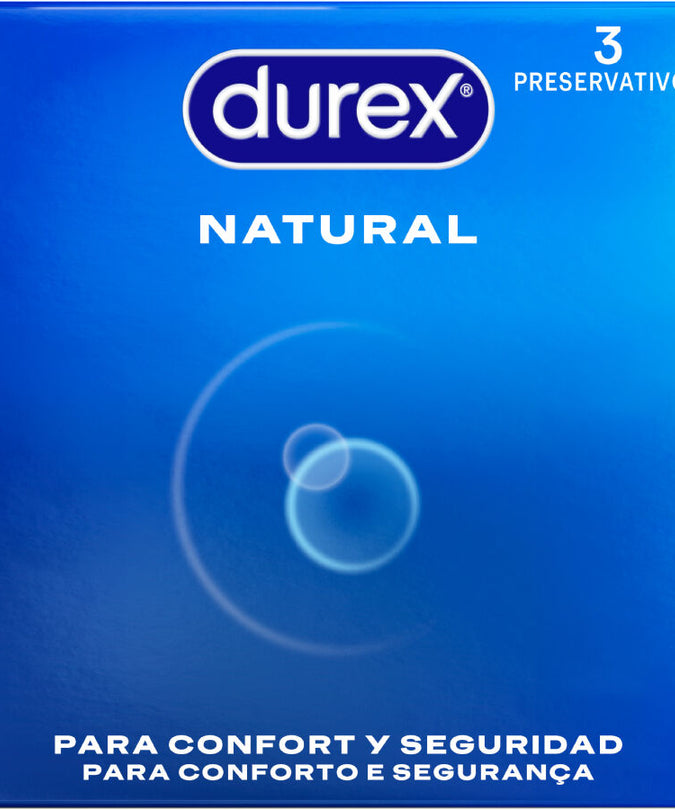 DUREX - NATUURLIJKE CONDOMS 3 STUKS