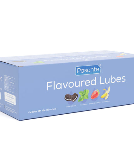 PASANTE - FLAVOR LUBRICANTS BOX 144 UNITS 5 ML