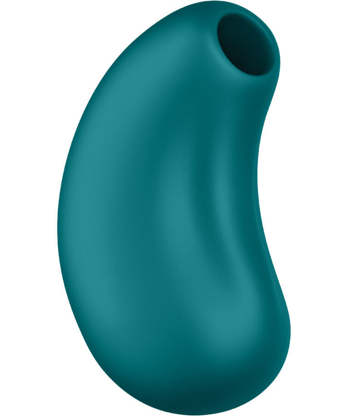 FUN FACTORY - CHERIE DOUBLE AIR PULSE VIBRATOR BOTTLE GREEN