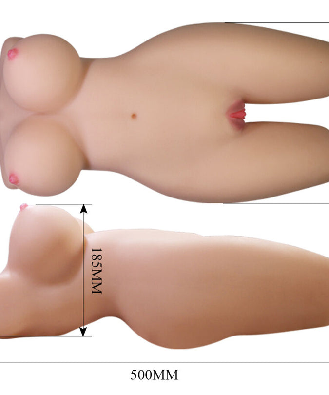 CRAZY BULL - MIA REALISTIC FEMALE TORSO VAGINA AND ANAL 8.5 KG