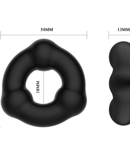 CRAZY BULL - SUPER SOFT SILICONE RING WITH NODULES