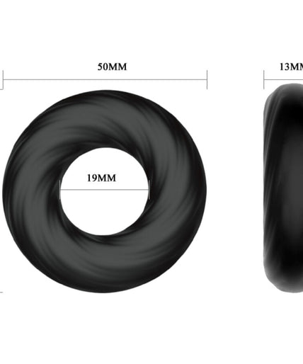 CRAZY BULL - SPIRAL SILICONE RING
