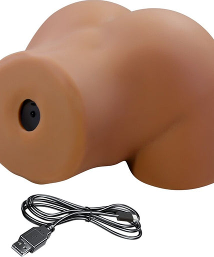 CRAZY BULL - GERIANN REALISTIC FEMALE BUTT VIBRATOR AND SUCKER WITH SOUND 5.5 KG