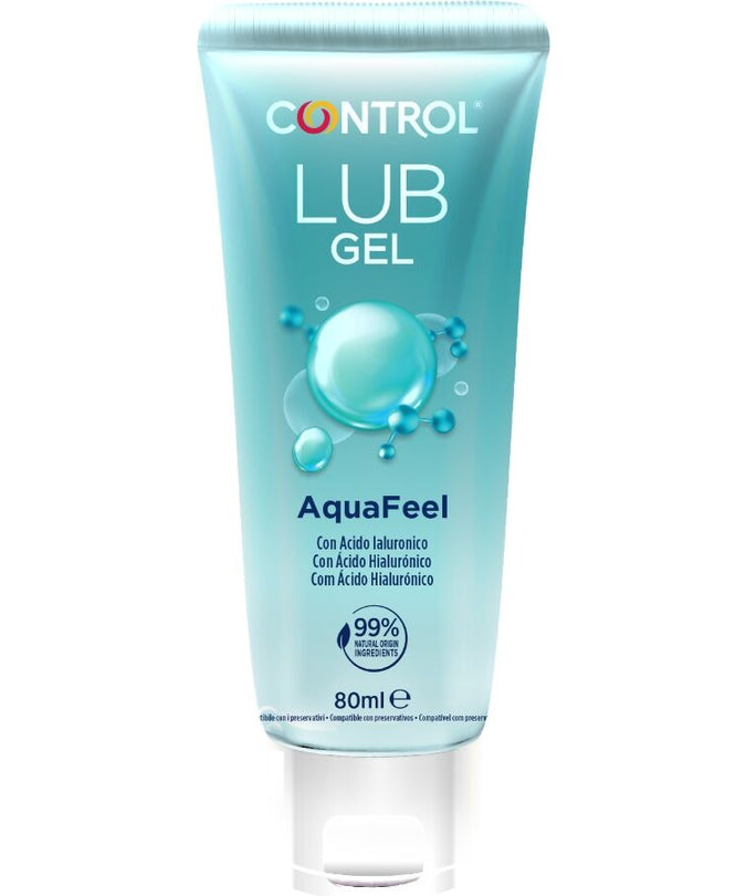 CONTROL - AQUAFEEL GLIJMIDDEL MET HYALURONZUUR 80 ML