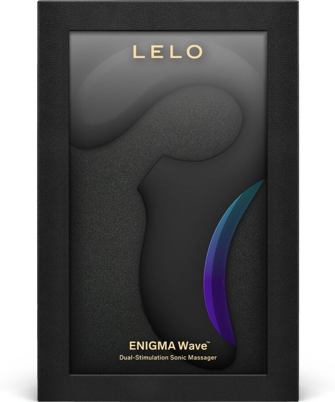 LELO – ENIGMA WAVE Drievoudige Vibratiemassager – Zwart