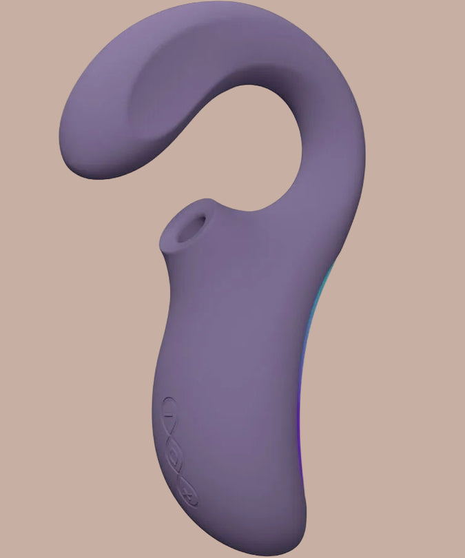 LELO – ENIGMA WAVE Triple Vibration Massager – Cyber Purple