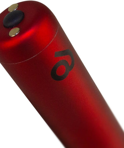 ROCKS-OFF - RECHARGEABLE VIBRATING BULLET POPPY RED