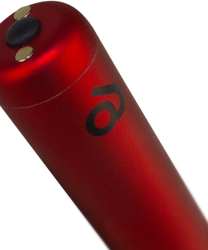 ROCKS-OFF - RECHARGEABLE VIBRATING BULLET POPPY RED