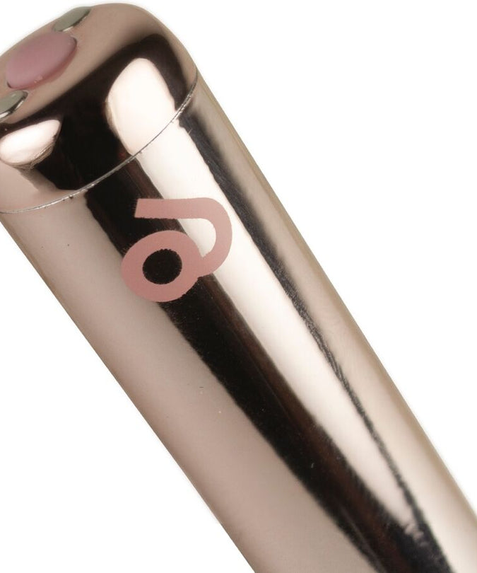 ROCKS-OFF - RECHARGEABLE VIBRATING BULLET GOLDEN ROSE
