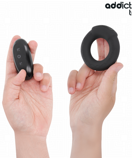 ADDICTED TOYS - HEATING EFFECT VIBRATING COCK RING REMOTE CONTROL