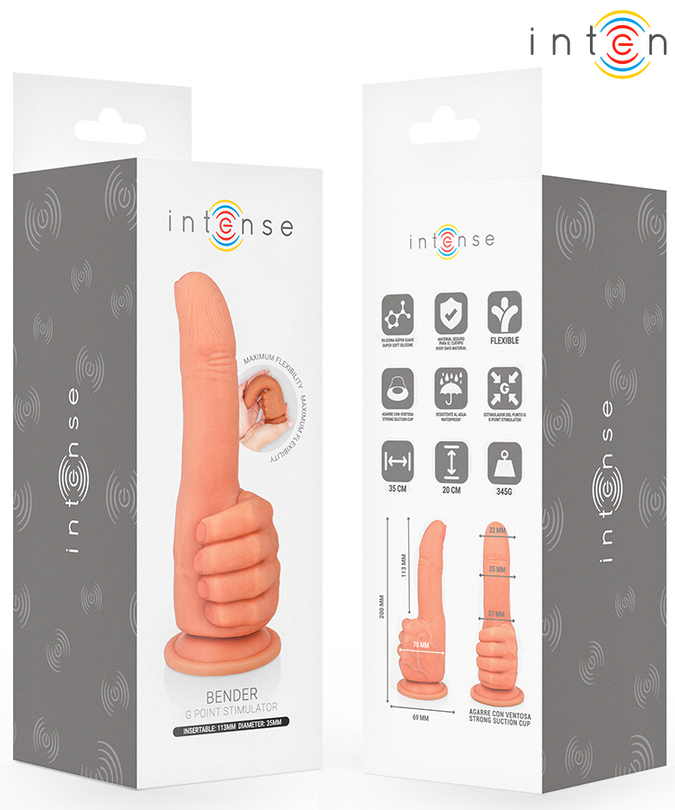 Intense – Bender G-Spot Stimulator Flexible Hand 11.3 cm