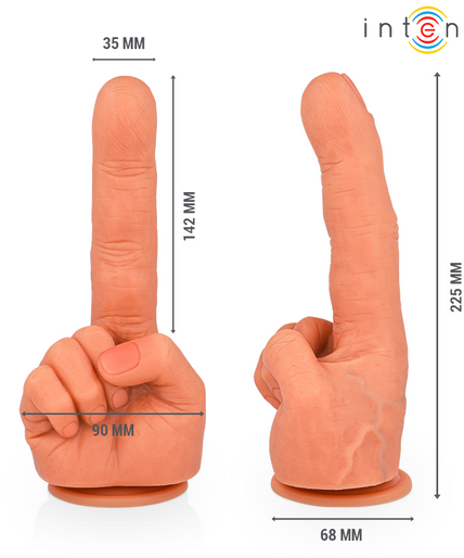INTENSE - HUBERT G-SPOT STIMULATOR FLEXIBLE HAND 14.2 CM