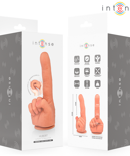INTENSE - HUBERT G-SPOT STIMULATOR FLEXIBLE HAND 14.2 CM