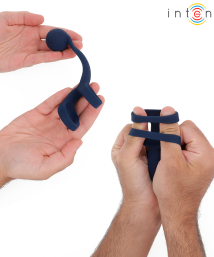 INTENSE - TYSON COCK RING WITH VIBRATING BALL Ø 3.2 CM