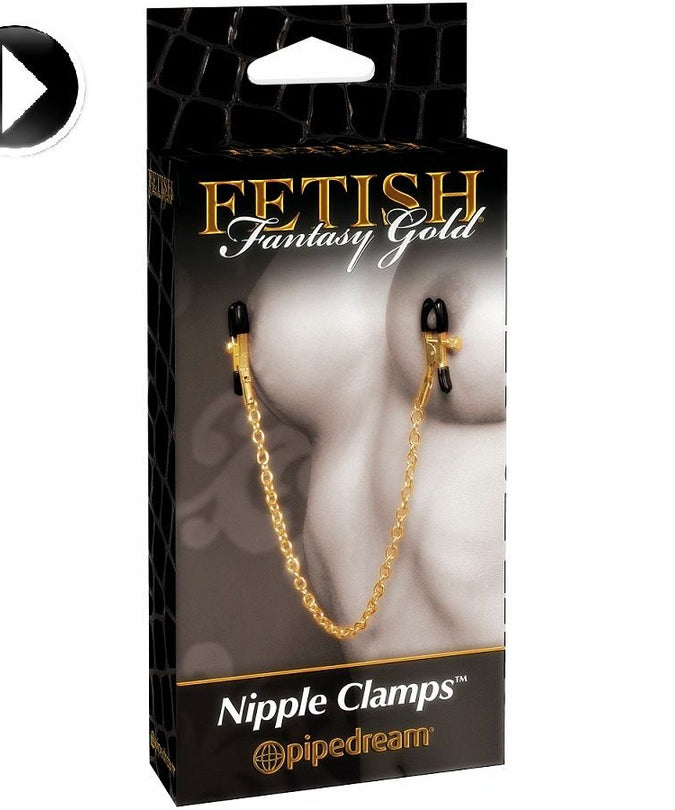 FETISH FANTASY GOLD - NIPPLE CLAMPS