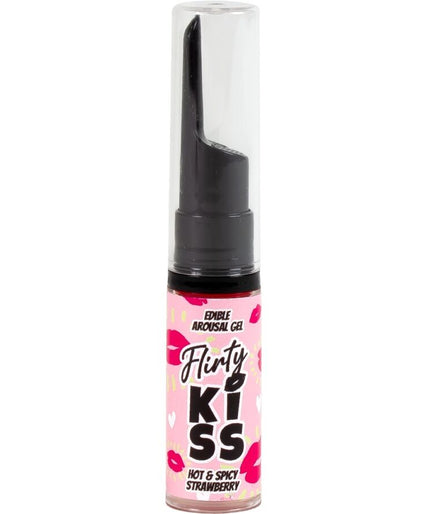 SECRETPLAY - FLIRTY KUSGELS MET ORALE SEKS EFFECTEN AARDBEI & MUNT 2 x 8 GR