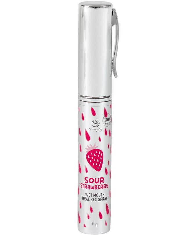 SECRETPLAY - SOUR STRAWBERRY ORAL SEX SPRAY