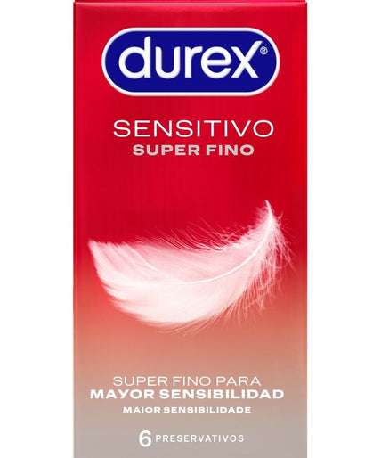 DUREX - SUPER DUN GEVOELIG 6 STUKS