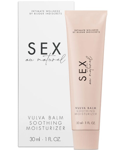 BIJOUX INDISCRETS - SEX AU NATUREL VULVA BALM SOOTHING MOISTURIZER 30 ML