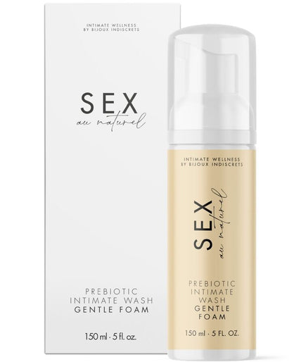 BIJOUX INDISCRETS - SEX AU NATUREL PREBIOTIC INTIMATE GEL WITH FOAM 150 ML