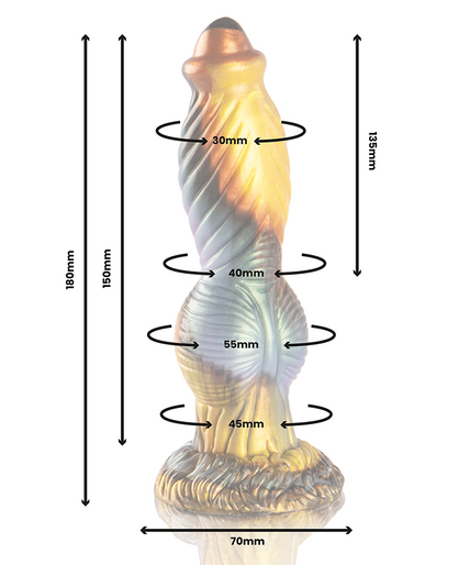 EPIC - PHOENIX DILDO THE RESURGENCE OF PLEASURE RECHARGEABLE REMOTE CONTROL