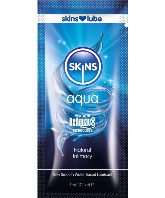 SKINS - AQUA GLIJMIDDEL OP WATERBASIS ÉÉNFOUDIGE DOSERING 5 ML
