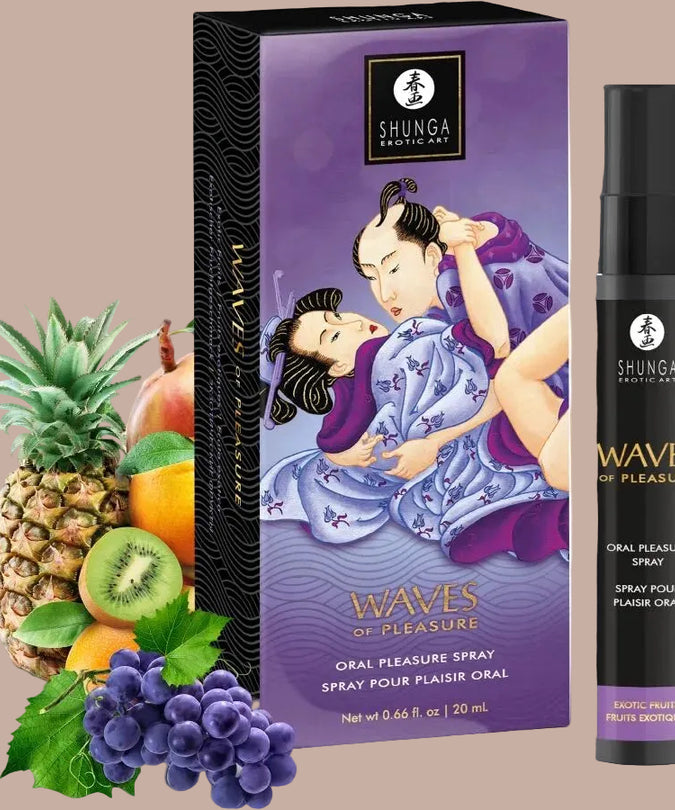 Shunga – Waves Plezier Spray Mondeling Verleidelijk Exotisch Fruit 20ml