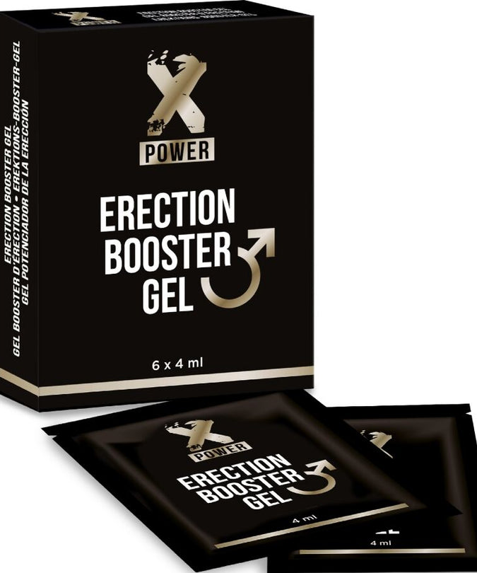 XPOWER - ERECTION BOOSTER GEL 6 X 4 ML