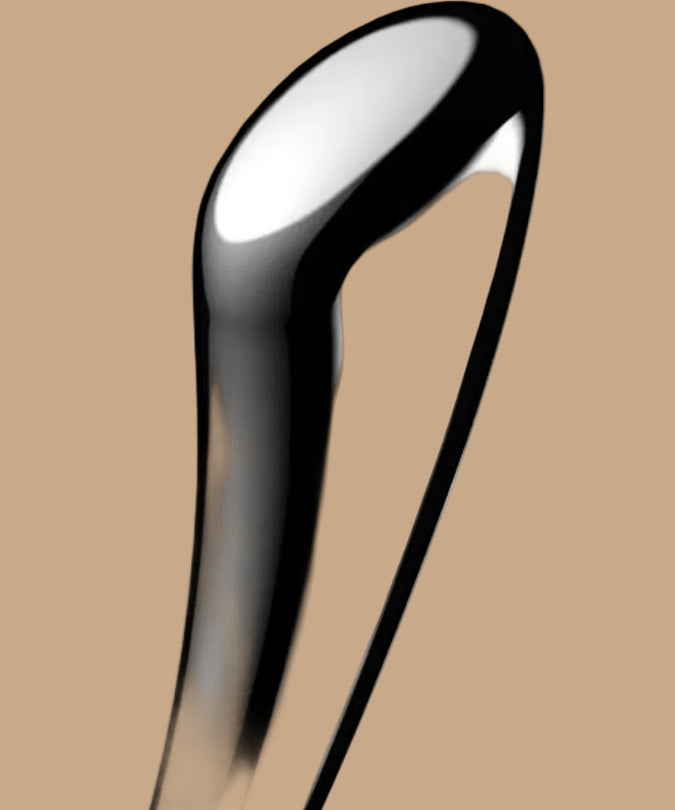 Satisfyer Cosmic Crest 1 – Dubbelzijdige dildo van roestvrij staal
