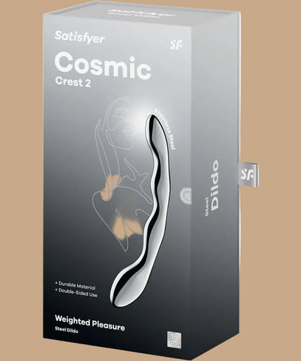 Satisfyer Cosmic Crest 2 – Stainless Steel Double-Ended Dildo