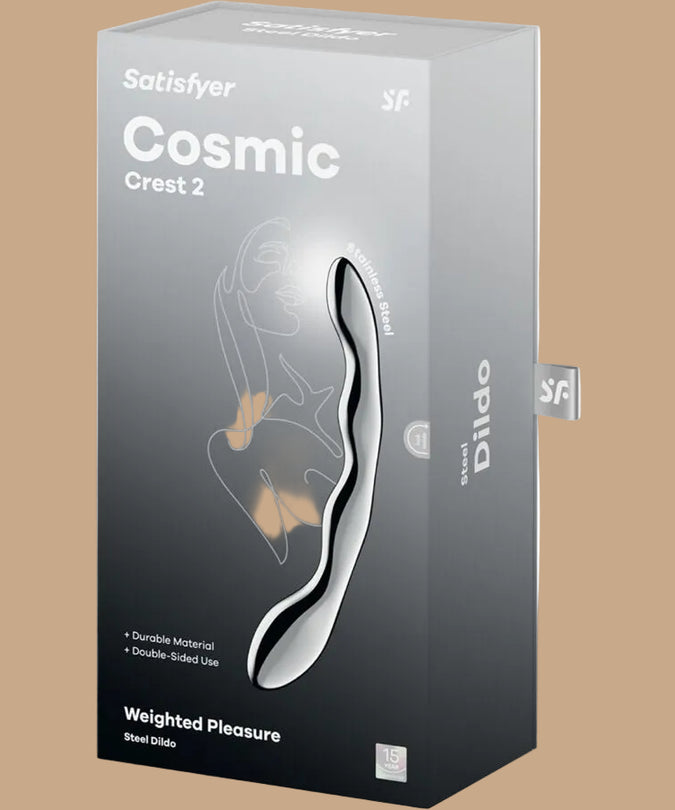 Satisfyer Cosmic Crest 2 – Stainless Steel Double-Ended Dildo