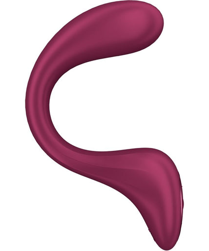 SATISFYER - G FOR GODDESS 2 RABBIT VIBRATOR BOTTLE BORDEAUX