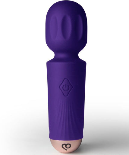 ROCKS-OFF - MINI RECHARGEABLE WAND 16 FUNCTIONS VIOLET DREAM