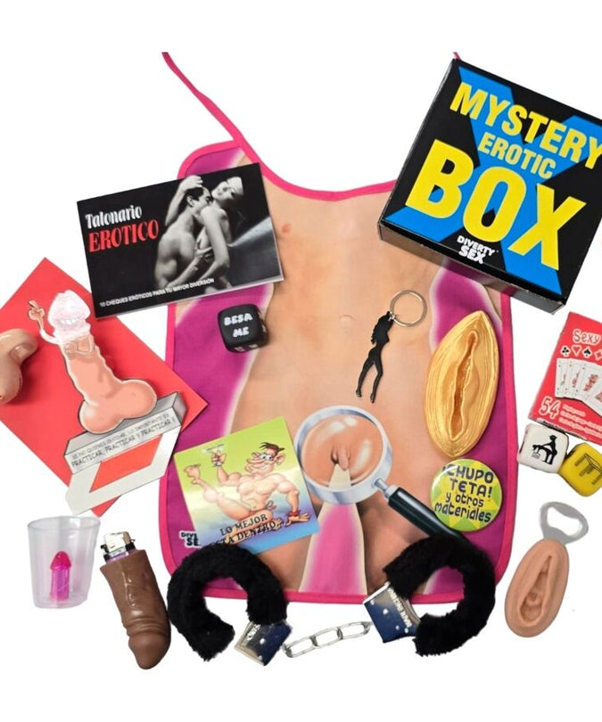 DIABLO PICANTE - MYSTERY EROTIC BOX FOR HIM 15 X 15