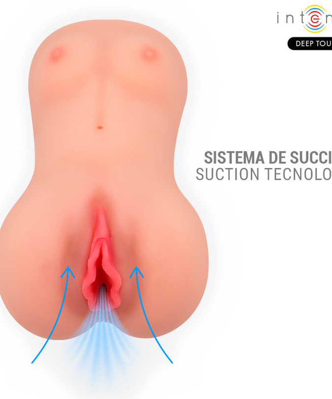 INTENSE DEEP TOUCH - CATHERINE VIBRATOR & SUCTION MASTURBATOR WITH VOICE