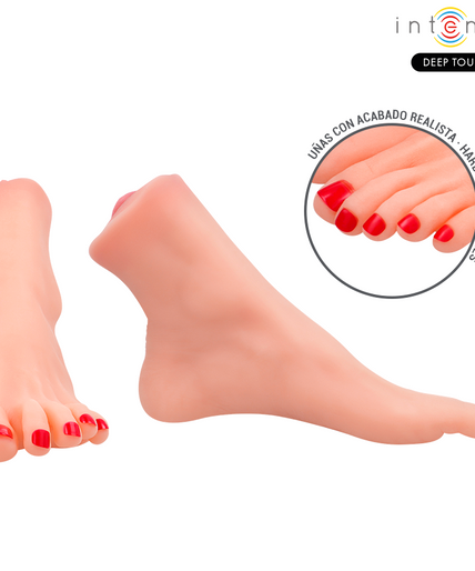 INTENSE DEEP TOUCH - GABBIE TWO-PIECE FOOT-SHAPED MASTUBADOR