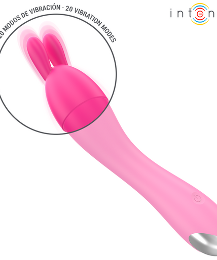 INTENSE - CHER VIBRATOR WITH 20 PATTERNS AND INTERCHANGEABLE HEADS