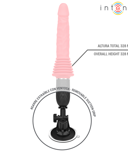 INTENSE - CYNTHIA REMOTE CONTROL THRUSTING VIBRATOR WITH HEAT