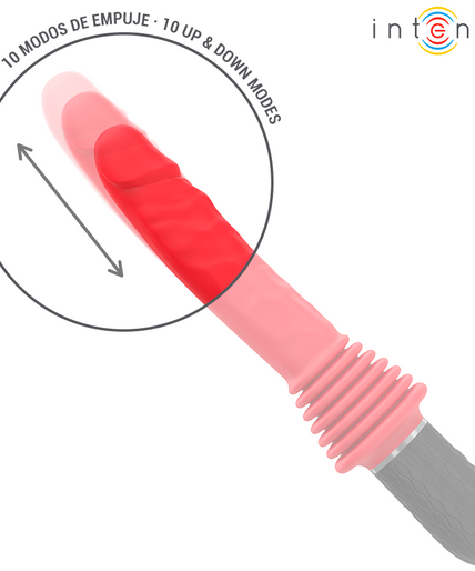 INTENSE - CYNTHIA REMOTE CONTROL THRUSTING VIBRATOR WITH HEAT